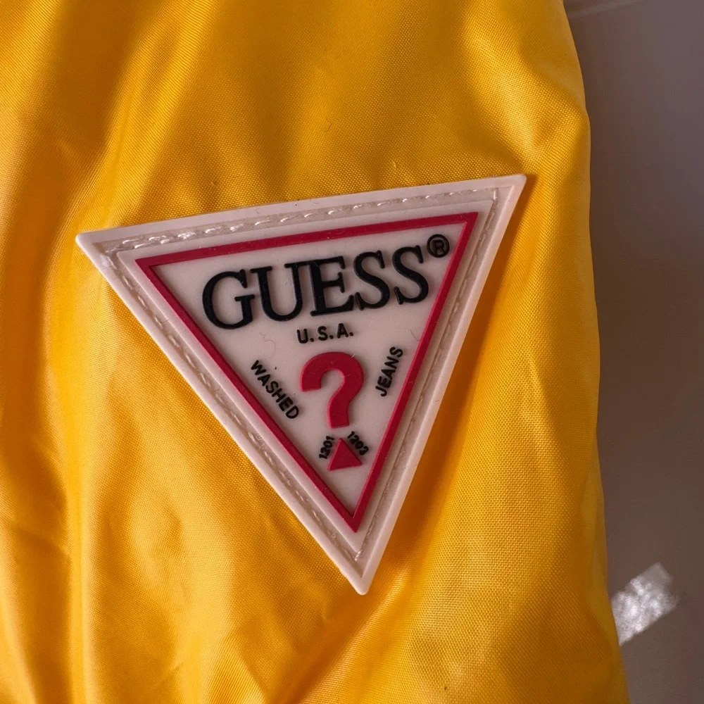 Guess Yellow Puffer Jacket - Picture 10 of 11